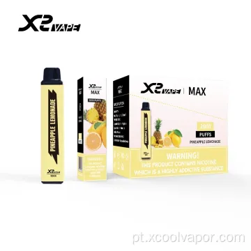 Venda por atacado freaeept malha bobina 2000puffs max vape descartável